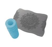 Rouleaux de texture d'argile, outils de poterie imprimés en 3D miniatures pour argile - Parfaits pour la poterie et la céramique, pour les débutants pour créer des motifs clairs et détaillés