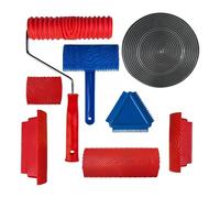 Rouleaux de texture pratiques pour cloisons sèches avec cadre robuste, accessoire portable pour projets de rénovation de maison, rouleau de peinture