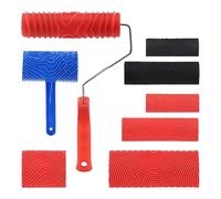 Rouleaux de texture pratiques pour cloisons sèches avec cadre robuste, accessoire portable pour projets de rénovation de maison, rouleau de peinture