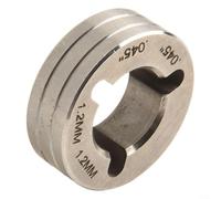 Rouleaux d'entraînement moletés à rainure en V pour soudeur Miller MIG compatible SIP MIG100 130 160 180 200 023 030 035 045 Tailles pièces d'alimentation en fil de soudure (#4)