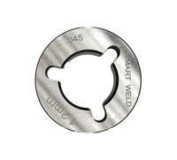 Rouleaux d'entraînement moletés à rainure en V pour soudeurs Mig - Compatible avec Miller Clarke Sip (MIG100/130 ou 160 ou 180 ou 200) - .023 pour 1 chargeur de fil de plus de 16 accessoires en acier