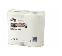 TORK 120269 Papier d'Essuyage Rouleau Extra Absorbant, 15,36 m x 24 cm, 1 Paquet de 2 Rouleaux