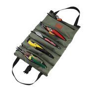 Rouleaux d'outils d'électricien - Sac portable durable | Organisateur multi-poches pour tournevis, pinces, marteaux, instruments de mesure, étui compact de service