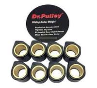 ROULEAUX DR PULLEY NOIR PEARL SR AVEC MESURES ET POIDS SR 25x15 13gr