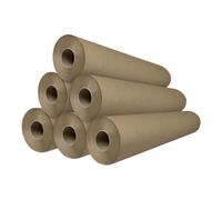 Rouleaux Drap Examen Medicaux Naturel - 6 Rouleaux, 60 x 40 cm 163 Formats - Papier Table Massage