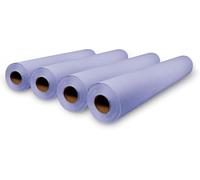 Rouleaux Drap Examen Medicaux Résistant - Papier Table Massage (4, Violet)