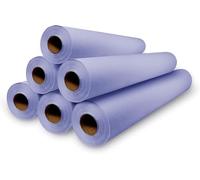 Rouleaux Drap Examen Medicaux Résistant - Papier Table Massage (6, Violet)