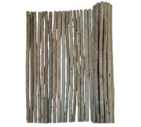Rouleaux en bâtons d'eucalyptus pour pneus L.100 x H.150 cm - 5 unités | Occultation naturelle, installation simple et finition rustique pour pergolas et zones ombragées.