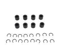 Rouleaux en caoutchouc de rechange de rechange pour Maker 3, remplacement de roue en caoutchouc de guidage de tapis, 8 rouleaux en acier TPU et manganèse avec 16 anneaux de