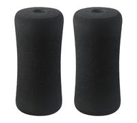 Rouleaux en mousse pour les pieds pour appareils de musculation pour banc de musculation et tables d'inversion conçus pour la stabilité sur 22 tubes de 25 mm (23 x 90 x 170 mm)