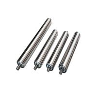 Rouleaux industriels en métal, Remplacement des rouleaux coulissants non alimentés du convoyeur en acier inoxydable 8-20 pouces(38mm/1.5in,20in)