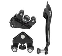 Rouleaux Porte Latérale Compatible Avec Trafic 2 2000-2008 2009 2010 2011 2012 2013 2014 1 Jeu De Guides De Rouleaux De Porte Coulissante De Voiture Supérieur Et Inférieur 4409255