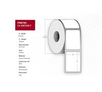 Rouleaux pour directions marque Capture modèle Label 57 x 76 mm, Core 25 mm,