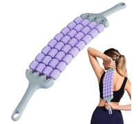 Rouleaux Pour Les Jambes Pour Les Muscles, Rouleau De Massage Musculaire En Quatre Dimensions, Léger Équipement De Massage Longue Durée Pour Les Genoux Dos Exercices Du Corps Entraînement Cours De