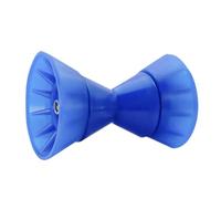 Rouleaux pour remorque - Spécifications extérieures de 4 pouces Conception avec rayons pour plus de durabilité et de stabilité | Compatible avec essieux de 1/2 pouce, jeu de rouleaux de prote