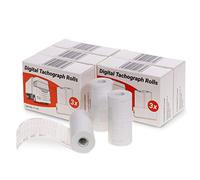 Rouleaux tachygraphe [8m], papier thermique 57/28/7, rouleaux de compteur de vitesse pour camion - Pack de 15