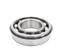 Roulement 2 pièces avec bouton-pression de localisation | Circlip externe d'arbre(Rubber Seal,2PCS_6200N 10X30X9)