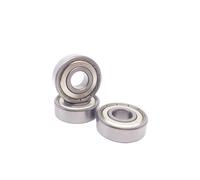 Roulement, 6203ZZ 4 pièces ABEC-5 6203 ZZ roulement à billes gorge profonde une rangée 17x40x12 mm 6203-2Z(ABEC-5)(ABEC-5)