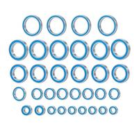 roulement a bille Pour 8s Pour X-maxx RC Camion Voiture 33 Pièces Kit De Roulement À Billes En Acier Chromé Métrique Caoutchouc Scellé Modifiées