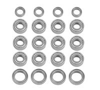 roulement a bille Pour Tamiya Pour TT01 TT01D TT01E TT01R DF02 1/10 RC Accessoires De Mise À Niveau Voiture Pièces Rechange Kit Roulements Billes En Acier 20