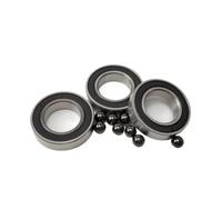Roulement A Bille Roulement à billes en acier et nitrure de silicium céramique ABEC-7 6800 6801 6802 6803 6804 6805 6806 6807 2RS(6803 17x26x5mm)