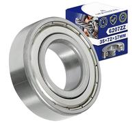 Roulement a Bille Universels 6206ZZ pour le Moteur avec Taille 30x62x16 mm - MONTERAL