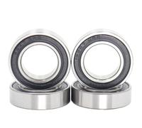 Roulement à billes 15267-2RS 15 x 26 x 7 mm, acier chromé, joint en caoutchouc, roulements de vélo 15267RS, for moyeu arrière American Classic