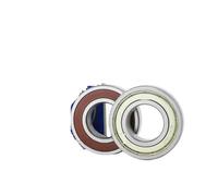 Roulement à billes 6202 15 x 35 x 11 mm ABEC-7 for vilebrequin de moteur de moto 6202ZZ 6202DDU, sans graisse(6202DDU,10Pcs)