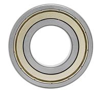 Roulement à Billes 6206 Zz à Double Blindage, Matériau en Acier de qualité Supérieure, Moins de Friction, Moins de Vibrations, Idéal pour les Petits Moteurs et les Applications