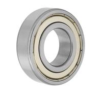 Roulement à Billes 6206-zz Roulement a Bille à Double Blindage en Métal Roulements à Bille à Gorge Profonde 30 * 62 * 16Mm