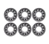 Roulement à billes à alignement automatique, radial à double rangée, haute précision, mouvement fluide, longue durée de vie, matériau en acier durable pour boîtes de vitesses, (2202)