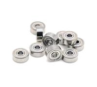 Roulement à billes à clous MR105ZZ 5 x 10 x 4 mm for pièce à main haute vitesse, 10 pièces(10Pc R188ZZ)