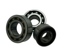 Roulement à billes à contact oblique à 2 rangées Ø ext 52 mm Ø int 25 mm largeur 20.6 mm Régime 7500 tr/min FAG 3205-BD-