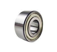 Roulement à billes à gorge profonde, 1 pièce, roulement à billes à Contact oblique à Double rangée épaisse, diamètre intérieur 20mm 25mm 30mm 35mm 5204 5205 5206 5207-2Z-2RS(ZZ,5204 20X47X20.6)