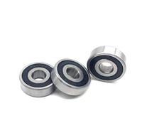 Roulement à Billes à Gorge Profonde 10pcs 6200-2rs 6200 RS 10 * 30 * 9 Mm Double Couvercle D’étanchéité en Caoutchouc, 6800-2rs