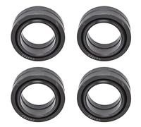 Roulement à billes à gorge profonde 4 pièces, roulement radial pour équipement mécanique, joint radial annulaire avec acier à haute teneur en carbone, roulement à billes résistant (GE40ES)