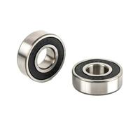 Roulement à billes à gorge profonde 6000 RS/ZZ, 1 pièce, 10 x 26 x 8 mm, pour moteurs électriques et machines industrielles. Pièces de rechange.,RS,20x27x4mm