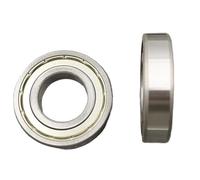 Roulement à billes à gorge profonde 6201 6202 6203 6204 6205 6206 DDU ZZ RS Roulements en acier chromé à haute vitesse et à faible bruit(6207 ID35x72x17mm,Metal Seal)