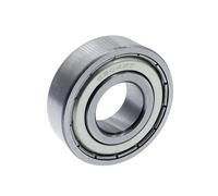 Roulement à billes à gorge profonde 6204 6204Z 6204ZZ, 1 pièce, roulement scellé en métal, roulement en acier au carbone, 20 x 47 x 14 mm
