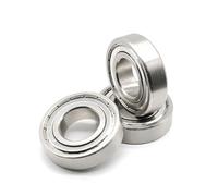 Roulement à billes à gorge profonde blindé en acier inoxydable S6206ZZ 30 x 62 x 16, roulement à une rangée S6206-2Z, 1 pièce