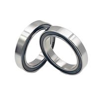 Roulement à billes à gorge profonde en acier inoxydable ABEC-7 S6806RS 30 x 42 x 7 mm, 5 pièces