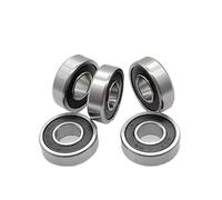 Roulement à billes à gorge profonde, roulement en Micro roulement à billes à gorge profonde 609/10RS, 10x24x7mm, 10 pièces, roulement Non standard