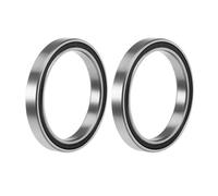 Roulement à billes à rainure profonde Roulements à billes ultra-minces blindés en caoutchouc, 2/5 pièces, 608 6710-2RS ZZ(2rs,5PCS-6710 50X62X6MM)
