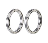 Roulement à billes à rainure profonde Roulements à billes ultra-minces blindés en caoutchouc, 2/5 pièces, 608 6710-2RS ZZ(Zz,2PCS-6709 45X55X6MM)