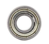 Roulement à Billes blindé en Métal, 10 Pièces, Roulements à Billes Miniatures 698ZZ en Acier 8x19x6mm, Lisse pour Machines Industrielles, Voitures, Navires