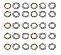 Roulement à billes de poussée 10 pièces ensemble équipement mécanique industriel en acier à roulement de charge axiale d'avion haute performance pour pièces d'ascenseur machines (3613-0521-0012)