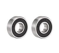 Roulement à billes en acier inoxydable S698-2RS 8 x 19 x 6 mm, double étanchéité, 2 pièces