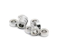 Roulement à billes en acier inoxydable SMR105ZZ, 2 pièces, 5 x 10 x 4 mm(2Pcs S693ZZ 3X8X4)