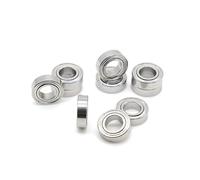 Roulement à billes en acier inoxydable SMR137ZZ 7 x 13 x 4 mm, blindé, lot de 5 pièces