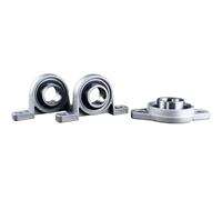 Roulement à billes en alliage de zinc, diamètre 8 mm à 35 mm, alésage, support monté sur palier, Kfl08, Kfl000, Kfl001, Kp08, Kp000, Kp001, Kp002, 1 pièce(KP004 20mm)